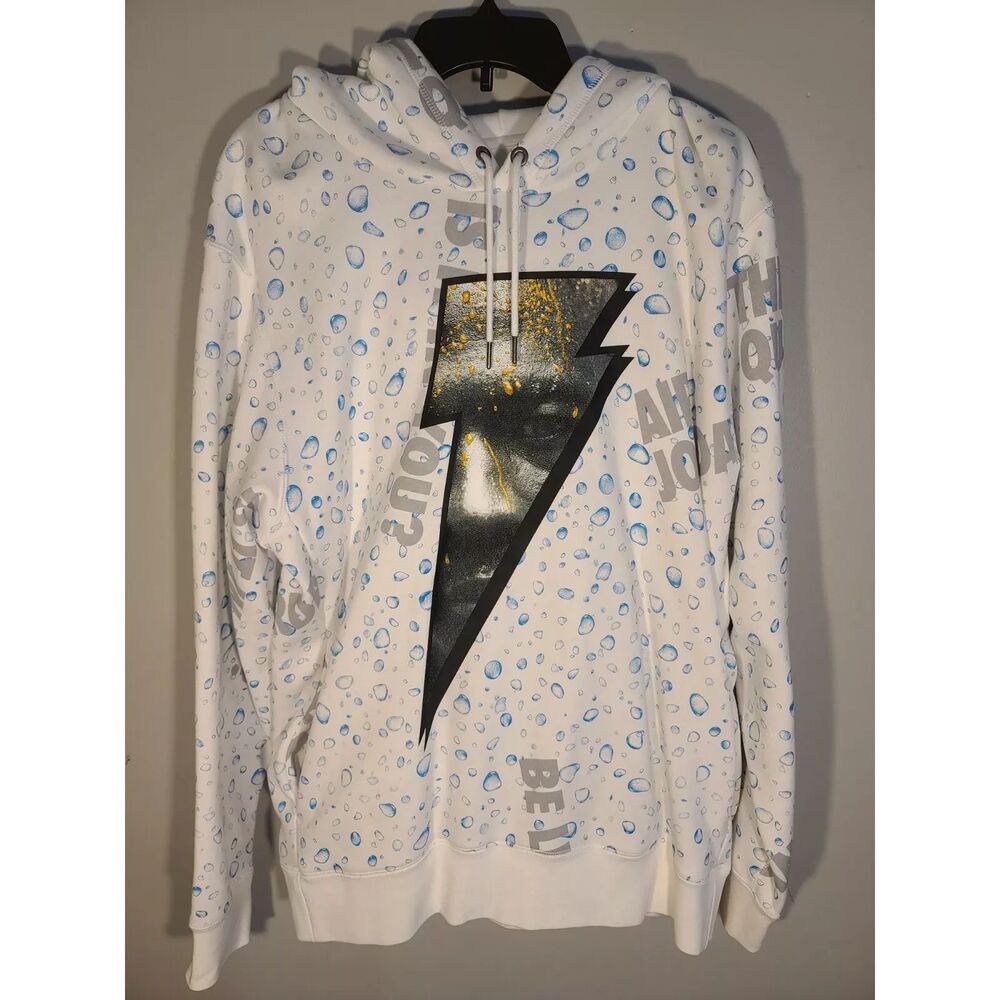 Nike Air Jordan VI Retro 6 Gatorade Hoodie Sweatshirt white ah7913-101 size L